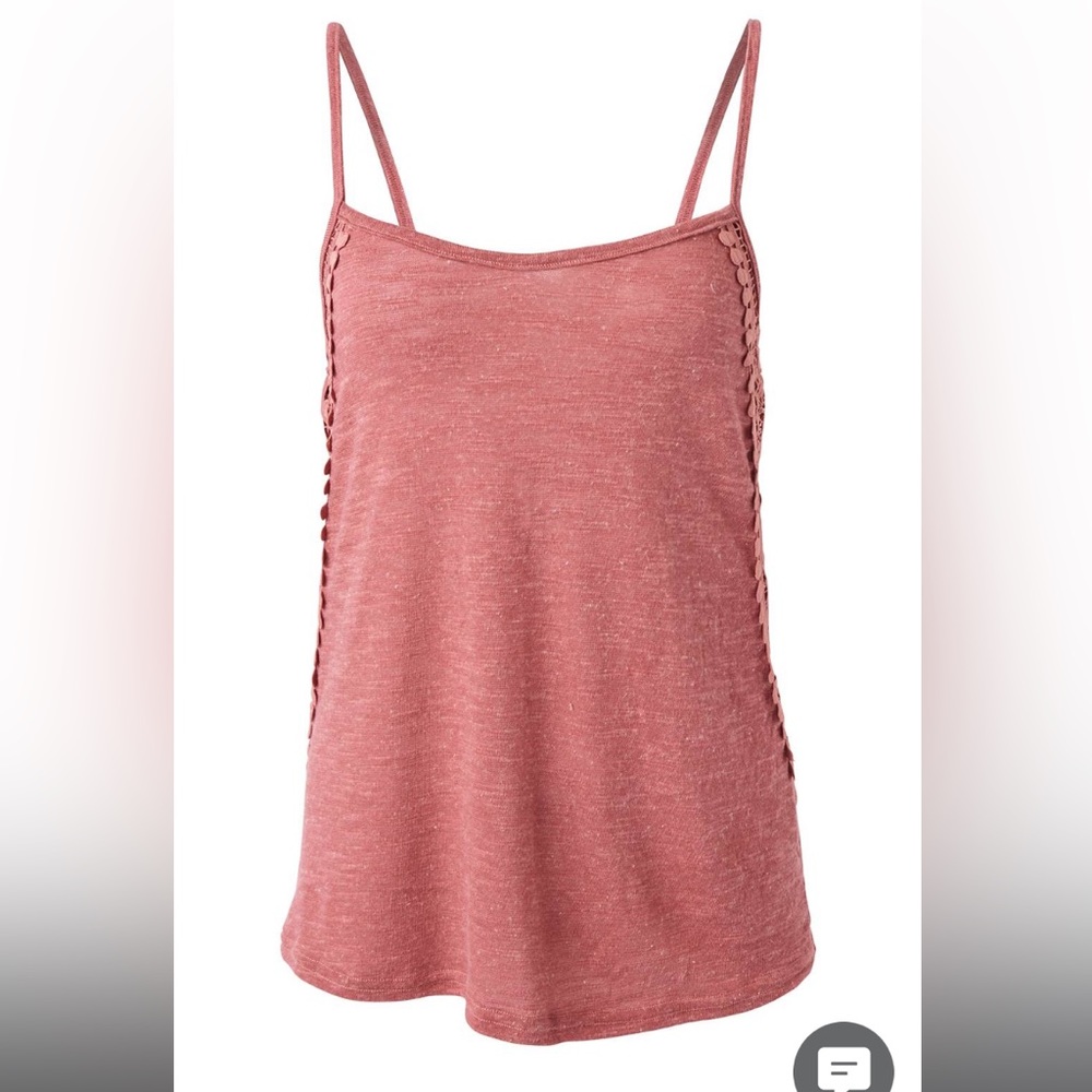 Venus Crochet Detail Tank 1X